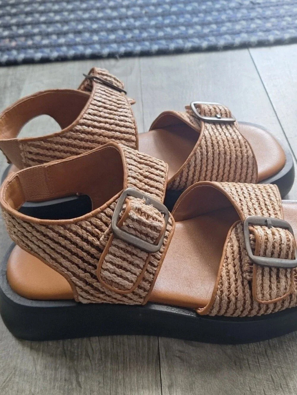 Free People Size 7 Mandy Weave Women's Sandals